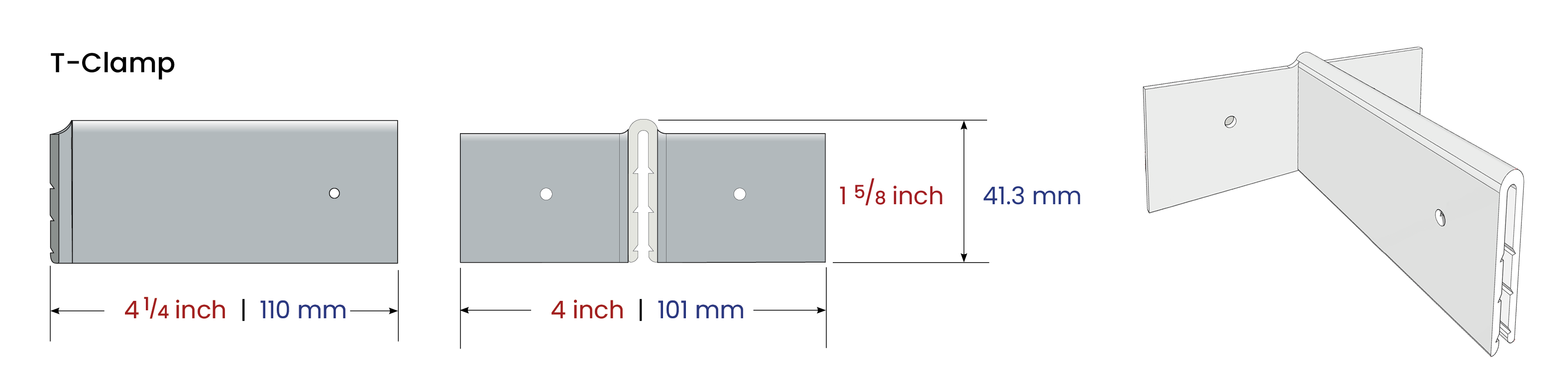 Clamps T-clamp