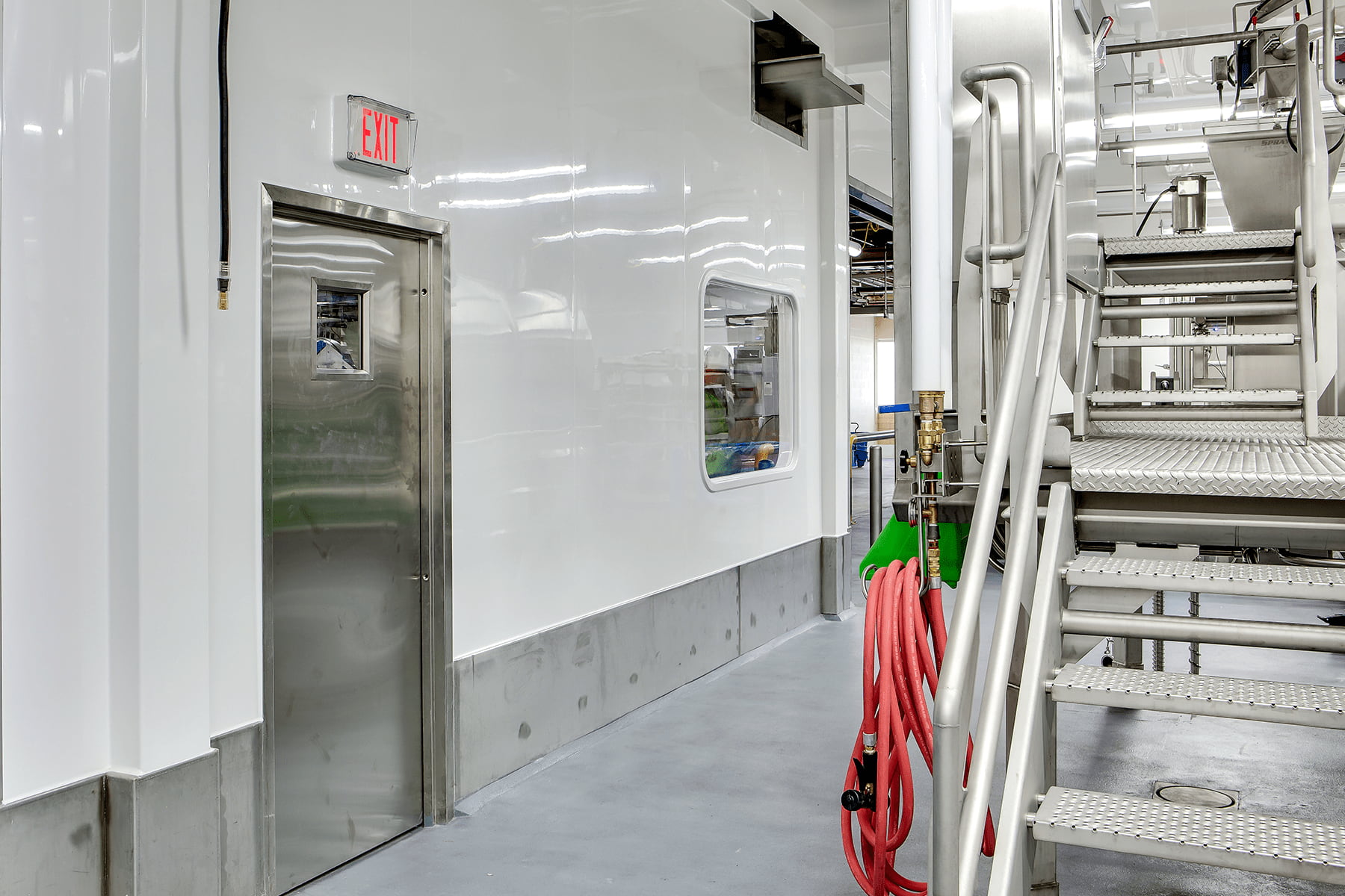 Arcoplast. Food plant interior