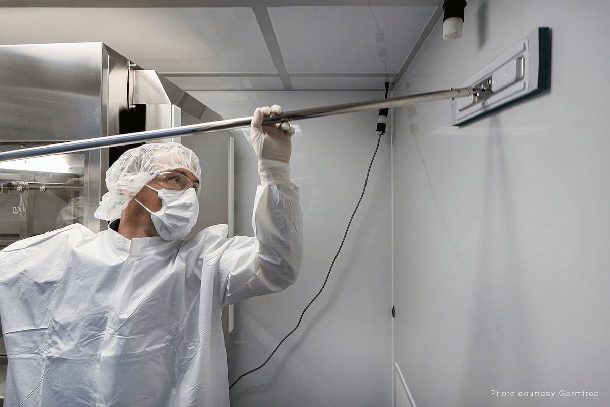 Arcoplast, GFRMC wall panel system in a PC3 Mobile Laboratory