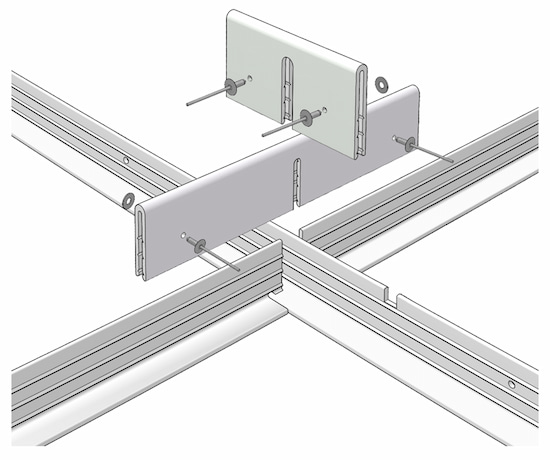 i-Panel GFRP insulated suspended ceiling panel
